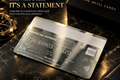 Custom AMEX Mirror Silver Metal Card, Stainless Steel Amex Replica Collector Item