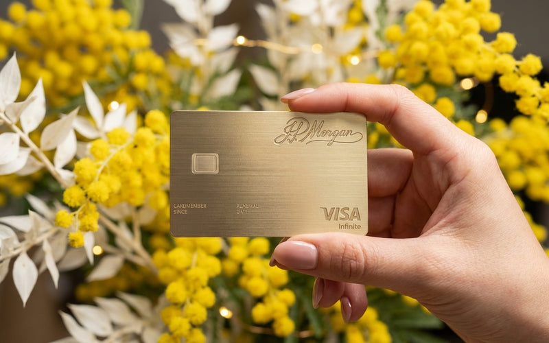 Personalized Luxury JP Morgan Metal Card– Premium Stainless Steel Edition