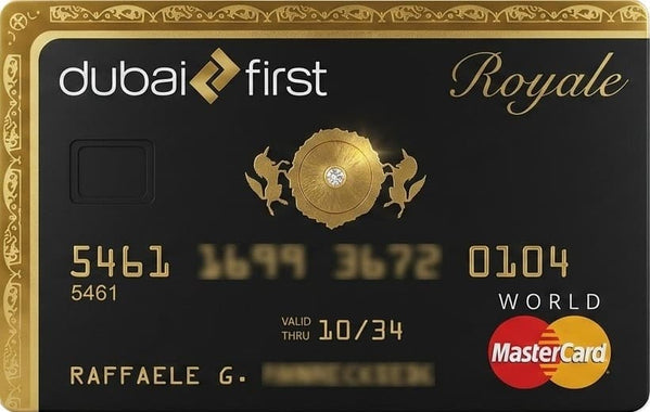Dubai Royale Style Custom Metal Card – Premium Gold Luxury Stainless Steel Card | Personalized Metal Card 2026