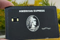 Tap & Pay Custom Amex Black Centurion Card with NFC Feature